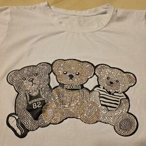 DOMREBEL Montreal Hand-Crafted Graphic Tee - Embellished